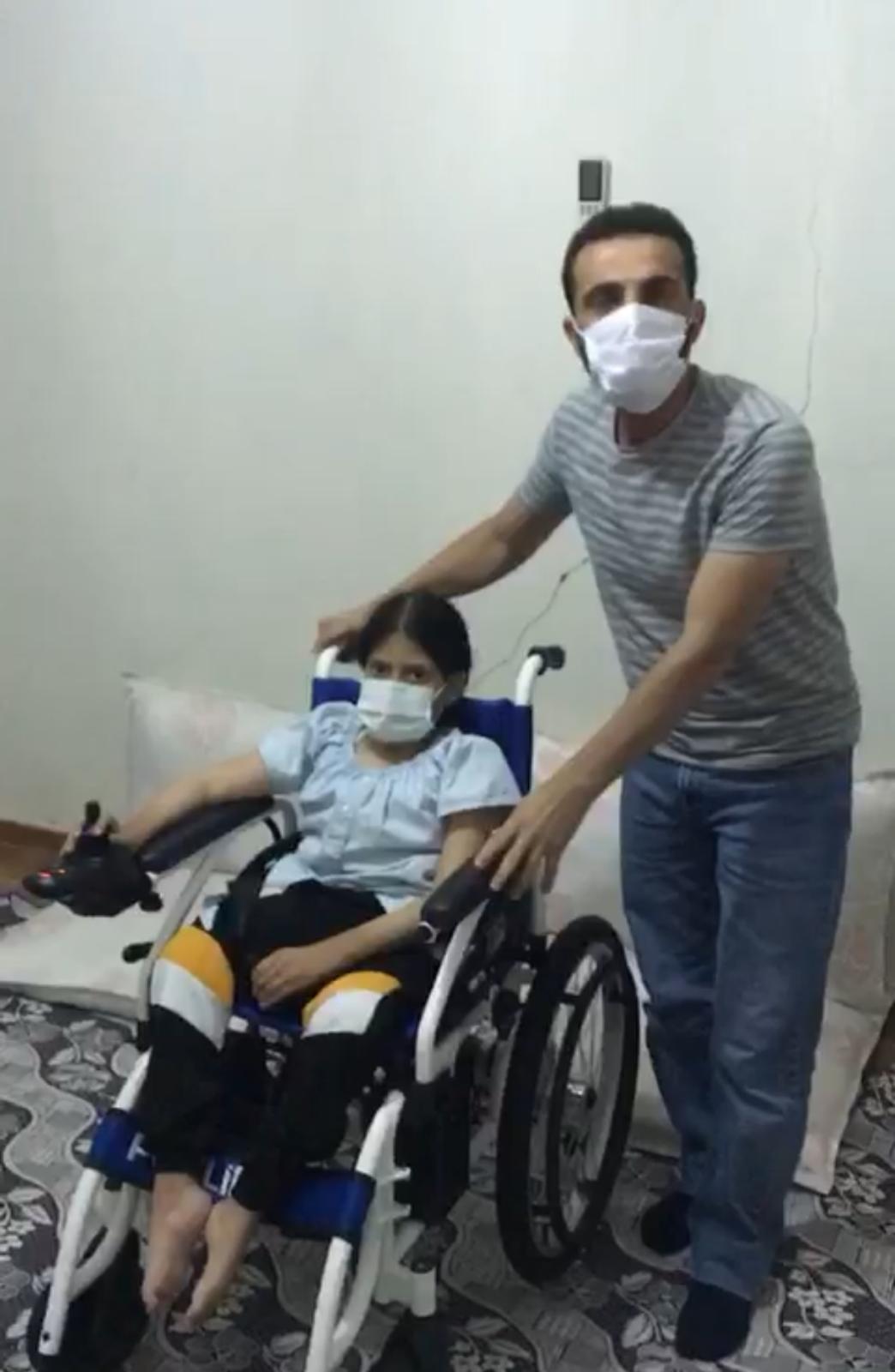 Kas Hastası Yağmur 10 yaşında..